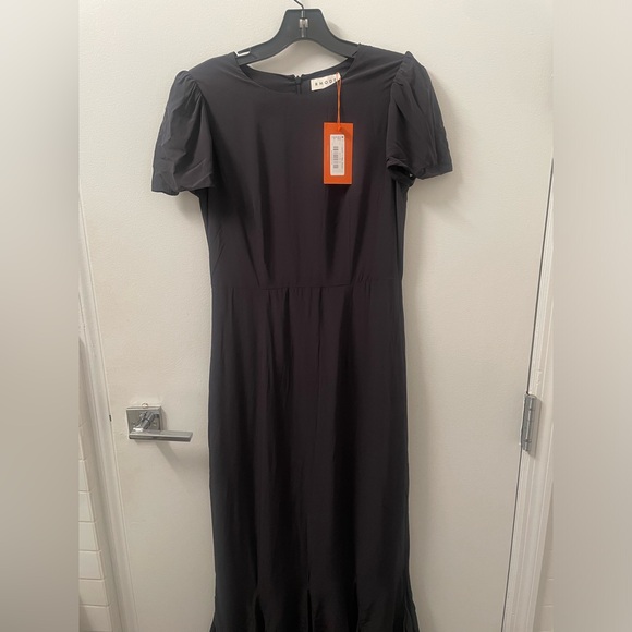 Rhode Lulani Dress, Black Size 4 - Picture 2 of 8
